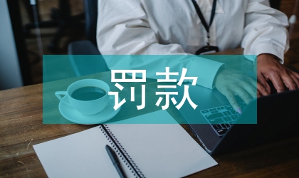 行政处罚当事人缴罚款的综述