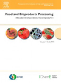 Food And Bioproducts Processing杂志