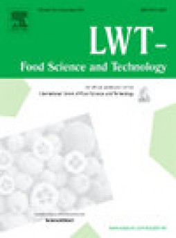 Lwt-food Science And Technology杂志