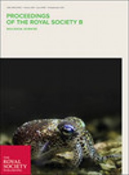 Proceedings Of The Royal Society B-biological Sciences杂志