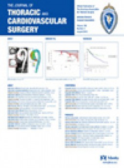 Journal Of Thoracic And Cardiovascular Surgery杂志