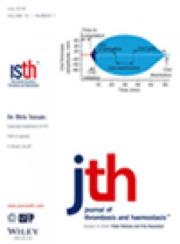 Journal Of Thrombosis And Haemostasis杂志