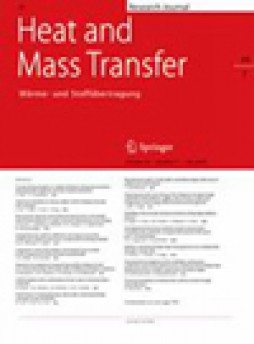 Heat And Mass Transfer杂志