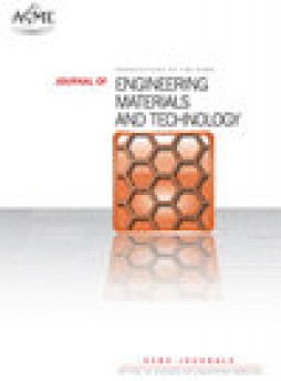 Journal Of Engineering Materials And Technology-transactions Of The Asme杂志