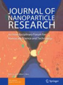 Journal Of Nanoparticle Research杂志