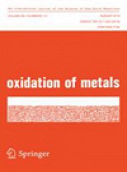 Oxidation Of Metals杂志