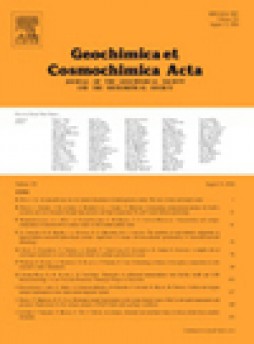 Geochimica Et Cosmochimica Acta杂志