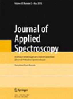 Journal Of Applied Spectroscopy杂志