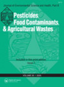 Journal Of Environmental Science And Health Part B-pesticides Food Contaminants杂志