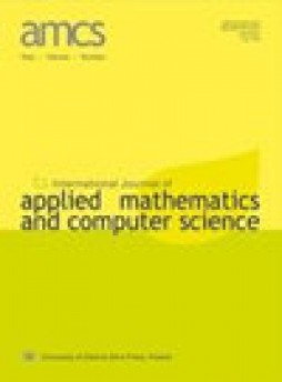 International Journal Of Applied Mathematics And Computer Science杂志