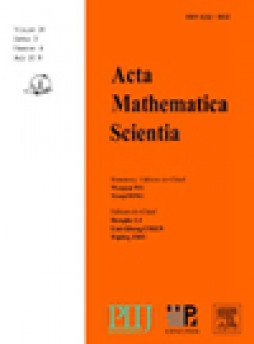 Acta Mathematica Scientia杂志