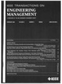 Ieee Transactions On Engineering Management杂志