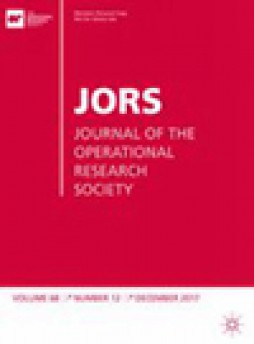 Journal Of The Operational Research Society杂志