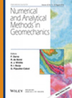 International Journal For Numerical And Analytical Methods In Geomechanics杂志