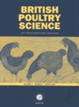 British Poultry Science杂志