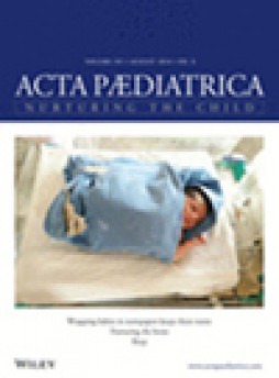 Acta Paediatrica杂志