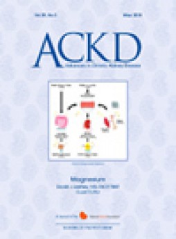 Advances In Chronic Kidney Disease杂志