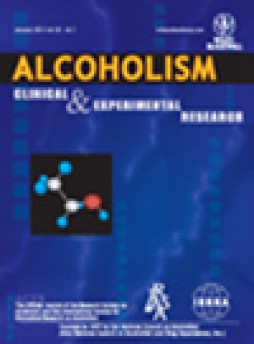 Alcoholism-clinical And Experimental Research杂志