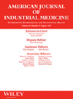 American Journal Of Industrial Medicine杂志