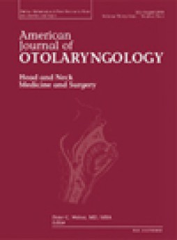 American Journal Of Otolaryngology杂志