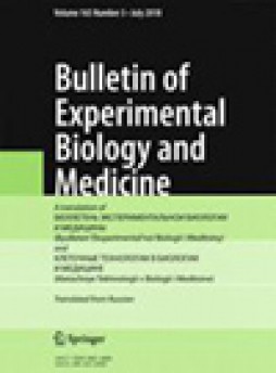 Bulletin Of Experimental Biology And Medicine杂志