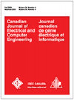 Canadian Journal Of Electrical And Computer Engineering-revue Canadienne De Geni杂志