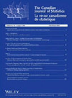 Canadian Journal Of Statistics-revue Canadienne De Statistique杂志