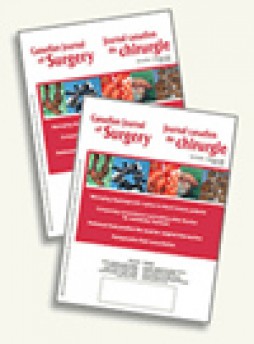 Canadian Journal Of Surgery杂志