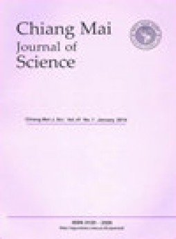 Chiang Mai Journal Of Science杂志