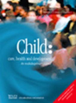 Child Care Health And Development杂志