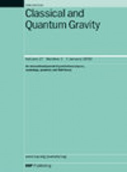 Classical And Quantum Gravity杂志