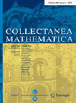 Collectanea Mathematica杂志