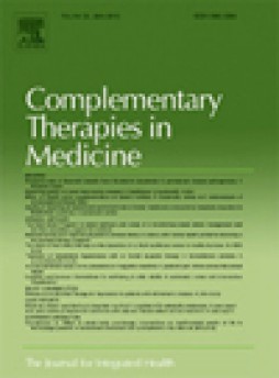 Complementary Therapies In Medicine杂志