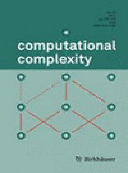 Computational Complexity杂志