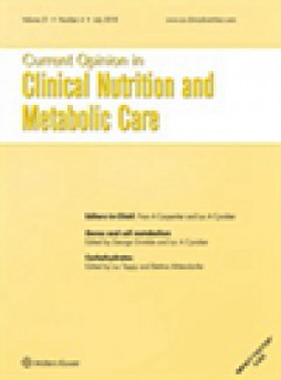 Current Opinion In Clinical Nutrition And Metabolic Care杂志