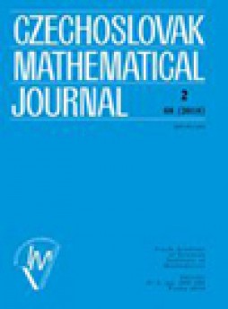 Czechoslovak Mathematical Journal杂志