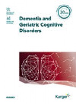 Dementia And Geriatric Cognitive Disorders杂志