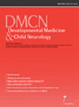 Developmental Medicine And Child Neurology杂志