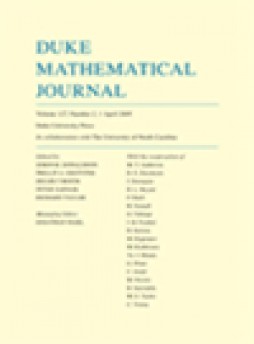 Duke Mathematical Journal杂志