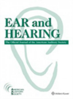 Ear And Hearing杂志