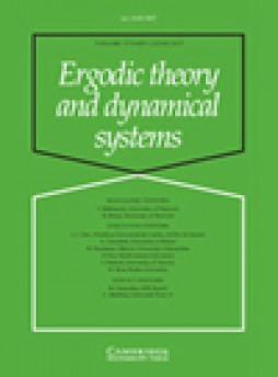 Ergodic Theory And Dynamical Systems杂志