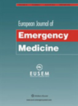 European Journal Of Emergency Medicine杂志