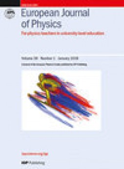 European Journal Of Physics杂志