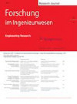 Forschung Im Ingenieurwesen-engineering Research杂志