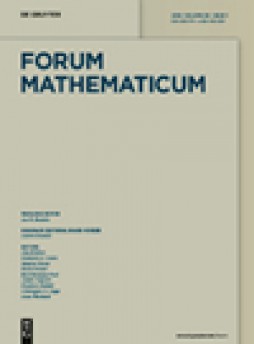 Forum Mathematicum杂志