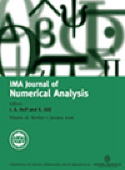 Ima Journal Of Numerical Analysis杂志