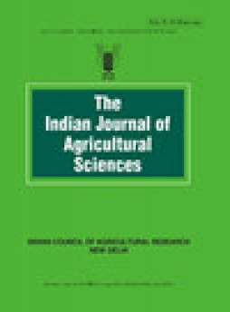 Indian Journal Of Agricultural Sciences杂志