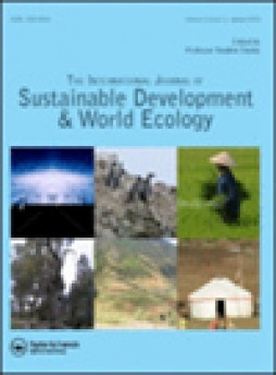 International Journal Of Sustainable Development And World Ecology杂志