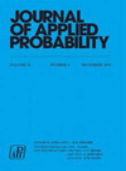 Journal Of Applied Probability杂志