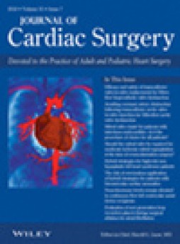 Journal Of Cardiac Surgery杂志